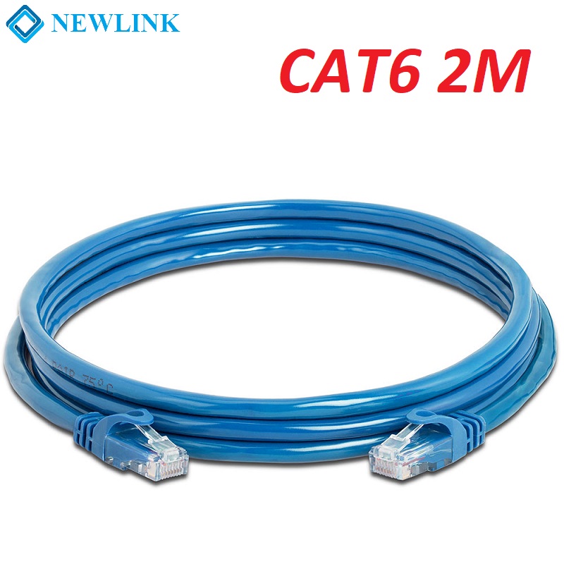 Patch cord 2M Cat6 UTP NewLink NL-1007FBL